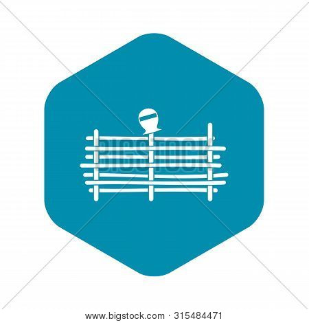 Palisade Icon. Simple Illustration Of Palisade Icon For Web