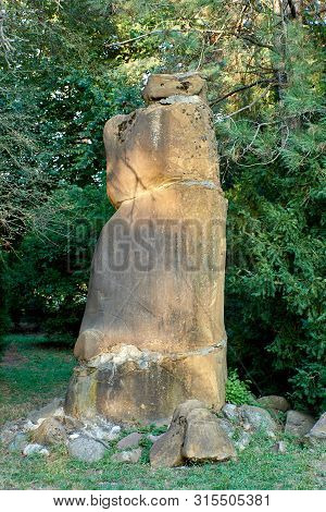 Phallus Stone. Phallus-like Stone. Penis-like Stone. Fancy Stone.