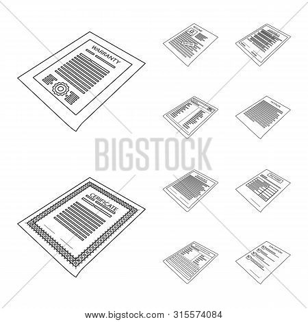 Vector Design Of Business And Id Symbol. Set Of Business And Office Vector Icon For Stock.