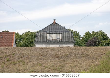Beautiful Building In Dorsten Germany Lippe Macro Background Fine Art High Quality Prints Products F