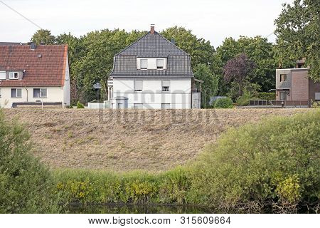 Beautiful Building In Dorsten Germany Lippe Macro Background Fine Art High Quality Prints Products F