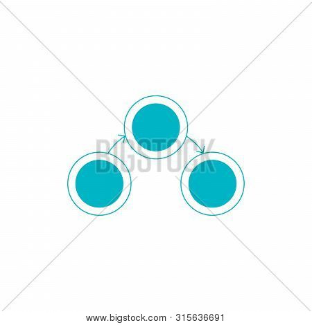 Infographic Element. Chart, Graph, Diagram With 3 Steps, Options, Parts, Processes, Phase. Vector Bu