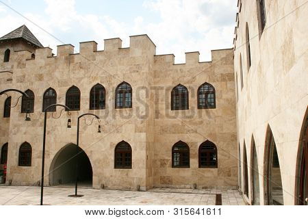 Andricgrad Or Kamengrad Is A Cultural Center And The Type Of Ethno-village Located On The River Drin