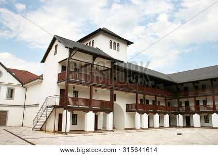 Andricgrad Or Kamengrad Is A Cultural Center And The Type Of Ethno-village Located On The River Drin