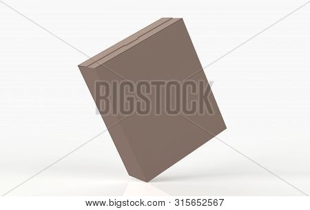 Realistic Blank Cardboard Packaging Boxes Mock Up Isolated On White Background. Can Be Use For Medic
