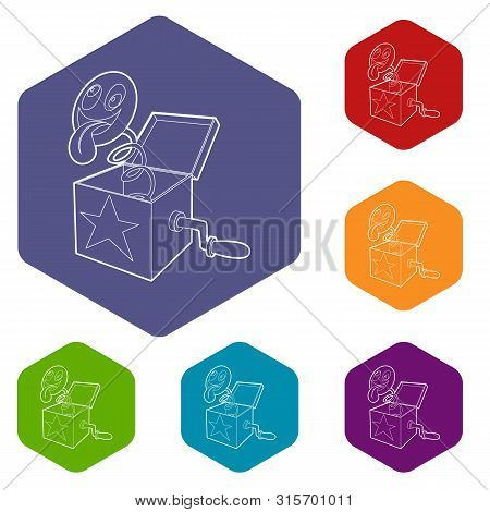 Toy Box Spring Icon Vector & Photo (Free Trial) | Bigstock