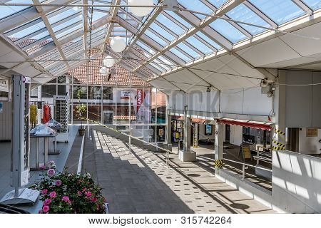 Indoor The Bright Shoppingmall Erpergaerde Center, Espergaerde, Denmark, July 18, 2019