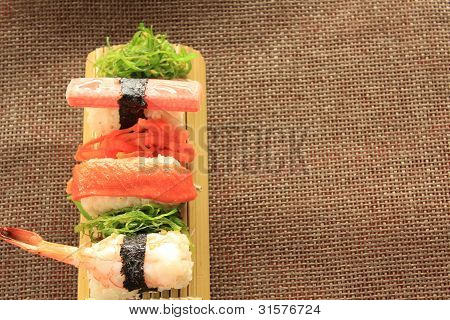 Maki sushi.