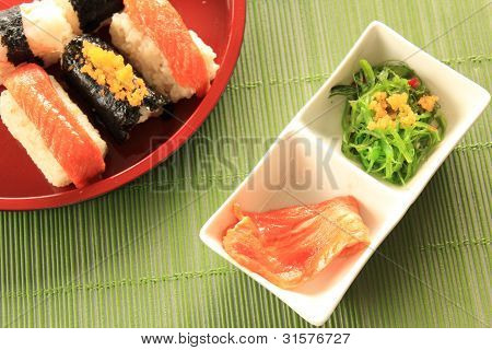 Maki sushi.