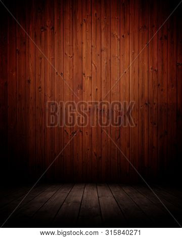 dark empty interior room. may used as background.