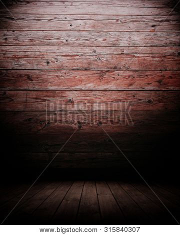 dark empty interior room. may used as background.