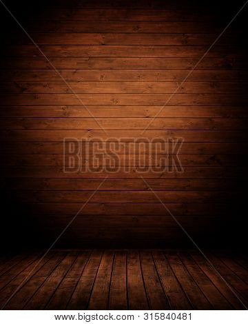 dark empty interior room. may used as background.