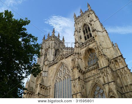 York Minster Twin Towers.