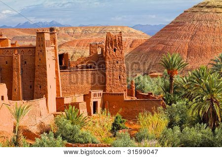 Ait 벤 Haddu Marocco입니다. Hdr 이미지