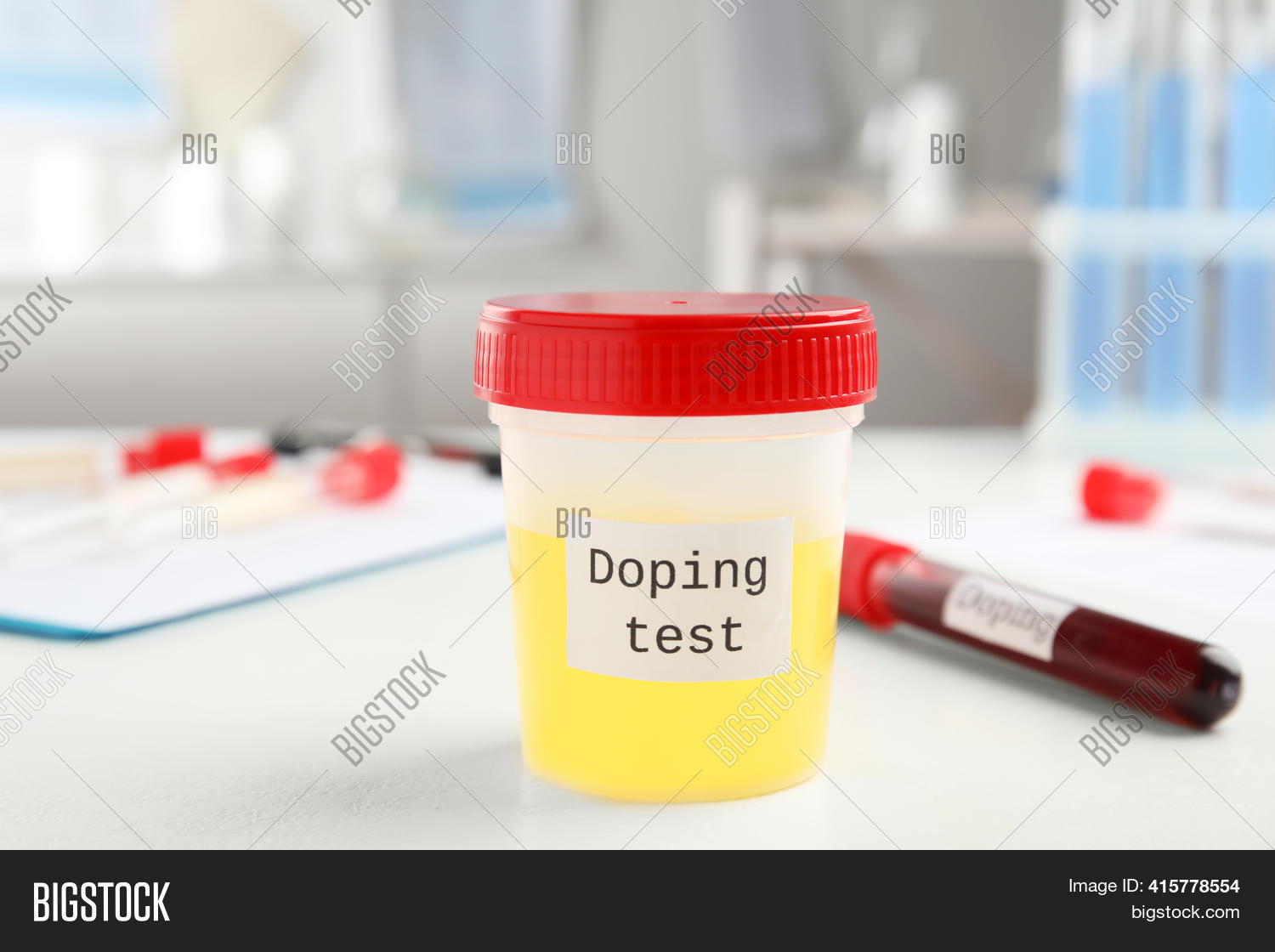Jar Urine Sample On Image & Photo (Free Trial) | Bigstock