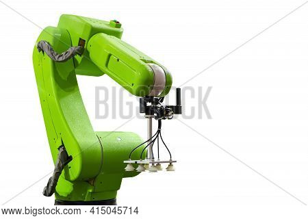 Precision Robot Arm And Automatic Vacuum Or Suction Cup For Pick - Place Transport Various Material 