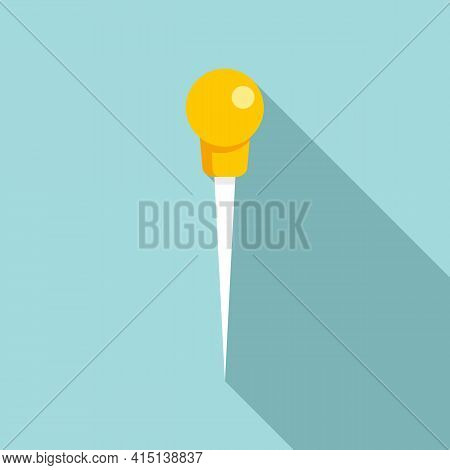 Carpenter Needle Icon. Flat Illustration Of Carpenter Needle Vector Icon For Web Design