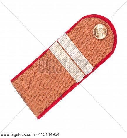 Shoulder Epaulet Isolated At Dry Sunny Summer Day