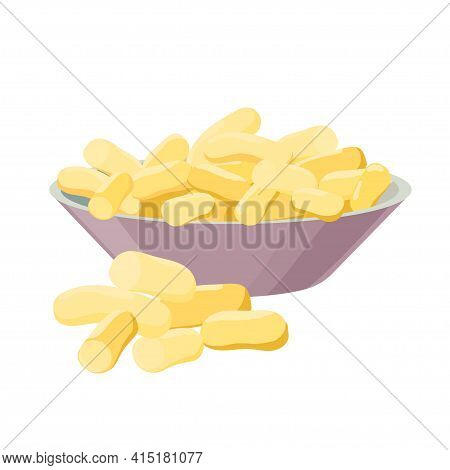 Corn Sticks - Vector Illustration In Flat Design Isolated On White Background