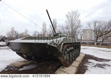 Russia, Engels - March,2021: Infantry Fighting Vehicle Bmp-1