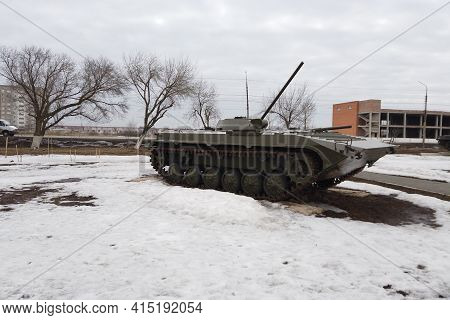 Russia, Engels - March,2021: Infantry Fighting Vehicle Bmp-1