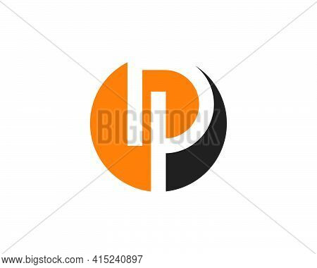 Dp Letter Logo Icon Illustration Vector