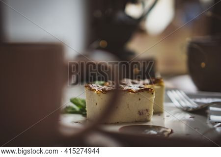 Traditional Georgian Sweets And Desserts With Hazelnuts, Walnuts, Grape Juice, Honey, Chocolate. Bak