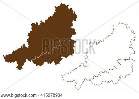 Muhldorf District (federal Republic Of Germany, Rural District Upper Bavaria, Free State Of Bavaria)