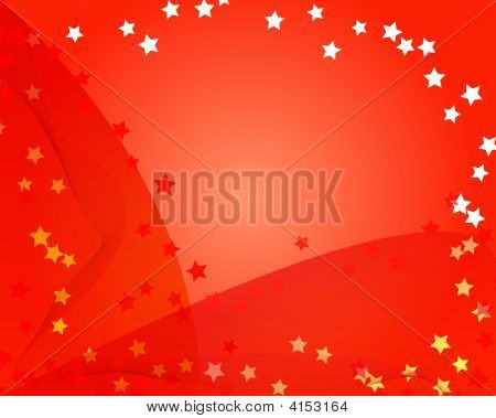 Sfondo stella rosso