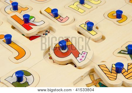 Ábécé ék puzzle