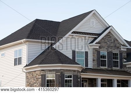 House Facade Decoration Wall Style Desing Window Door Roof Art