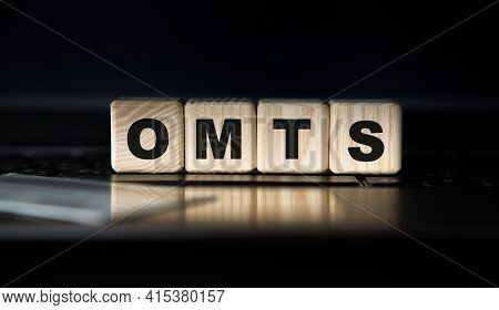 Omts. Office Workplace With Supplies And Reports. You Can Use In Business, Marketing And Other Conce