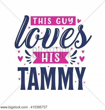 This Guy Loves His  - Dog Lover Gift Design