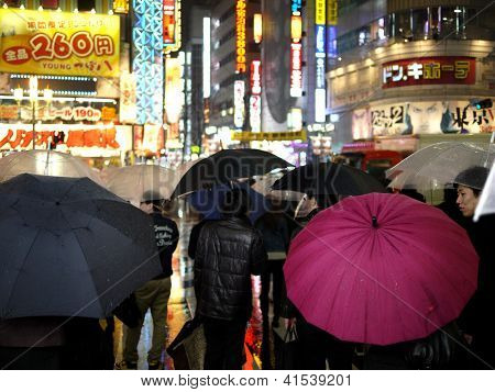 ชินจูกุ โตเกียวเมื่อ 23 มีนาคม 2012: