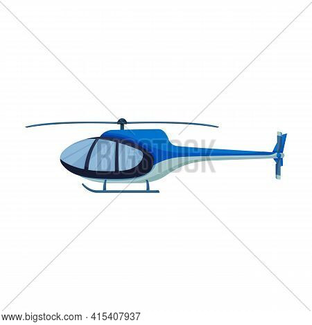 Helicopter Vector Icon.cartoon Vector Icon Isolated On White Background Helicopter.