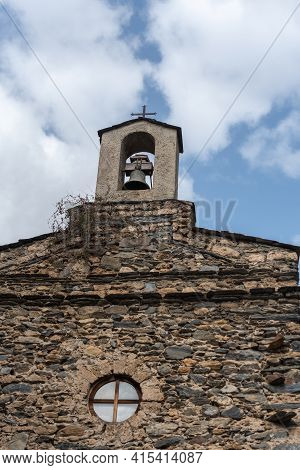 Chapel Of The Rossell House In Spring In Ordino, Andorra In The Pyrenees In 2021.
