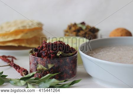 Stir Fried Beetroot And Potato. A Dish Made With Chopped Beetroot, Potato And Pulsed Grated Coconut