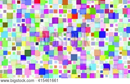 Abstract Colorful Geometric Mozaic Background. Vector Illustration.