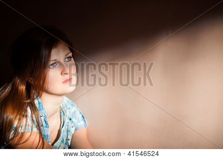 Woman Suffering From A Severe Depression