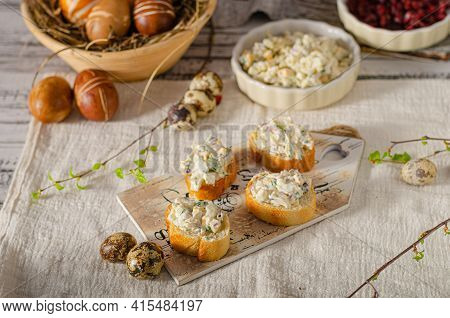 Easter Egg Spread Bio