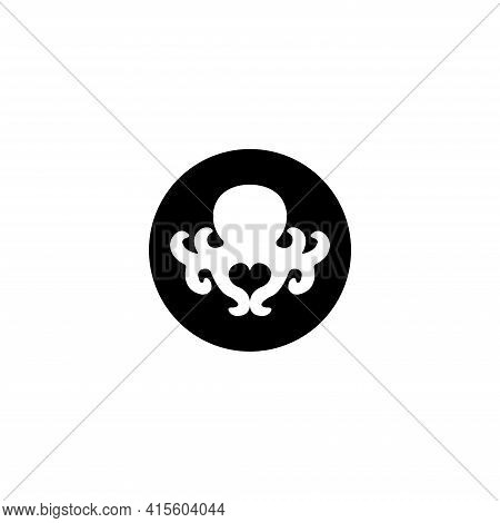 Simple Octopus Logo Design Template Premium Vector.