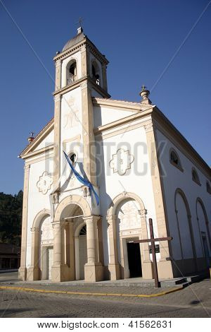 โบสถ์ Nossa Senhora เดอลูร์ดแห่ง 1876 ในซอ โต้โน ซานตา บราซิล