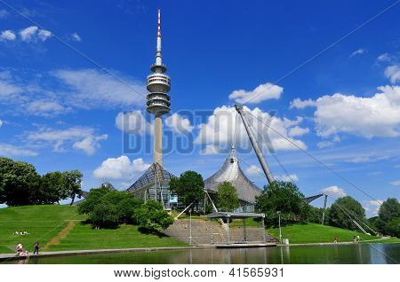 Stadion Olympiapark w Monachium