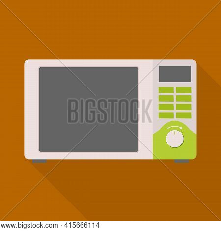 Isolated Object Of Microwave And Oven Logo. Graphic Of Microwave And Stove Stock Vector Illustration