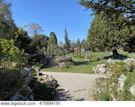 Rockery Or Rocailles, Conservatory And Botanical Garden Of The City Of Geneva (conservatoire Et Jard