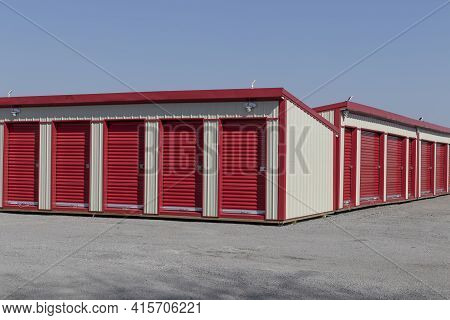 Self Storage And Mini Storage Garage Units.
