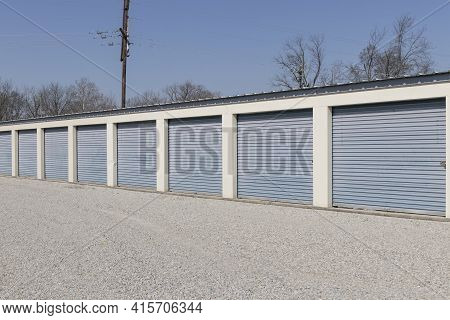 Self Storage And Mini Storage Garage Units.