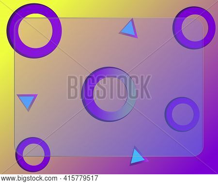 Abstract Colorful Geometric Background , Graphic Banner Cover And Advertising Design Layout Template