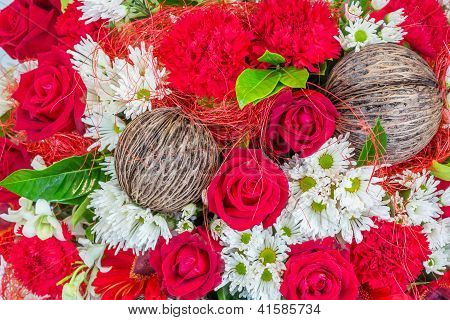 Fundo de flores