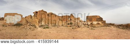 Old Colonial Fort In Mirleft, A Small Town And Rural Commune In Tiznit Province Of The Souss-massa-d
